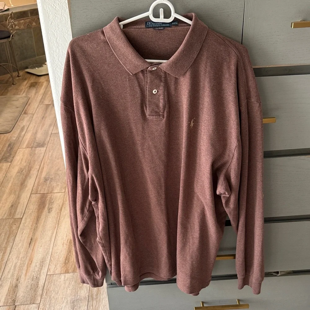 Ralph Lauren Maroon Polo Shirt